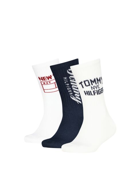 Multi Tommy Hilfiger Kids' Crew Socks 3 Pack  Kids Unisex