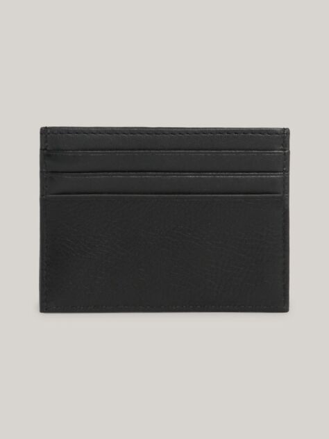 Black Premium Leather Credit Card Holder  Men