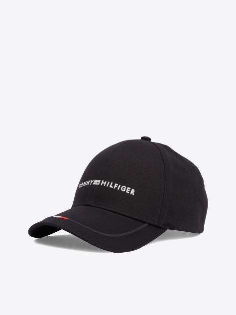Negru Sapca Baseball Six-Panel Cu Broderie Logo  Barbati