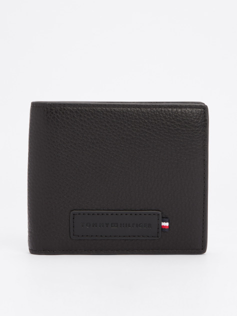 Negru Portofel Bifold Din Piele Premium  Barbati