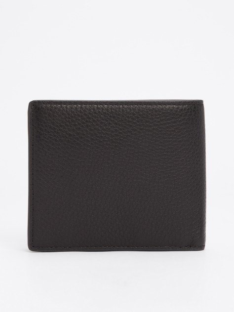 Negru Portofel Bifold Din Piele Premium  Barbati