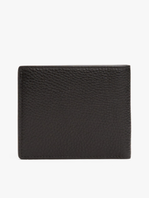Negru Portofel Din Piele Bifold Corporativ  Barbati