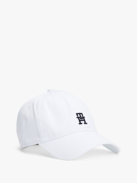 Alb Sapca De Baseball Cu Monograma Th Si Contrast  Barbati