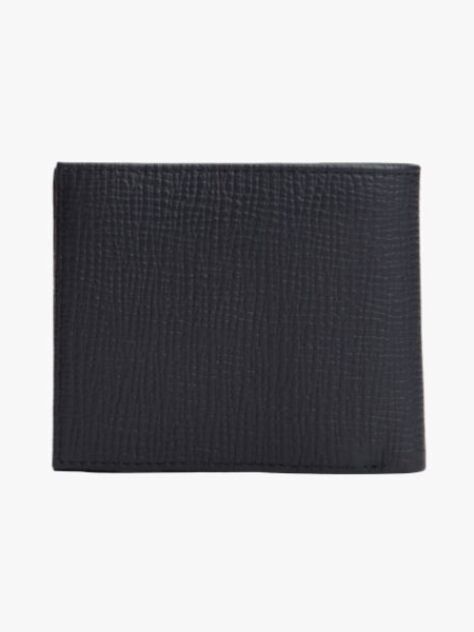 Blue Portofel Bifold Din Piele Cu Logo Hilfiger Flag  Barbati