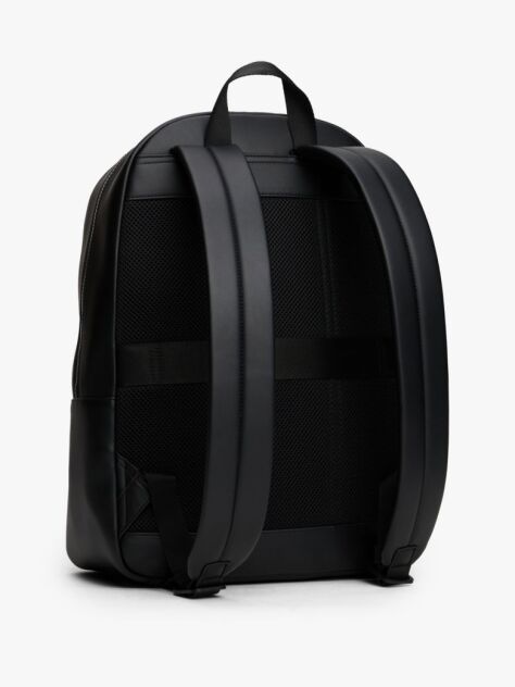 Negru Hilfiger Flag Rucsac Cu Buzunar Ribbed  Barbati