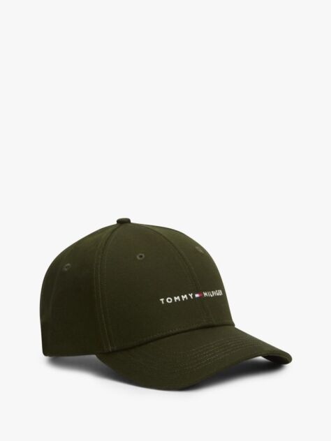 Verde Sapca De Baseball Cu Sase Panouri Cu Logo Brodat  Barbati