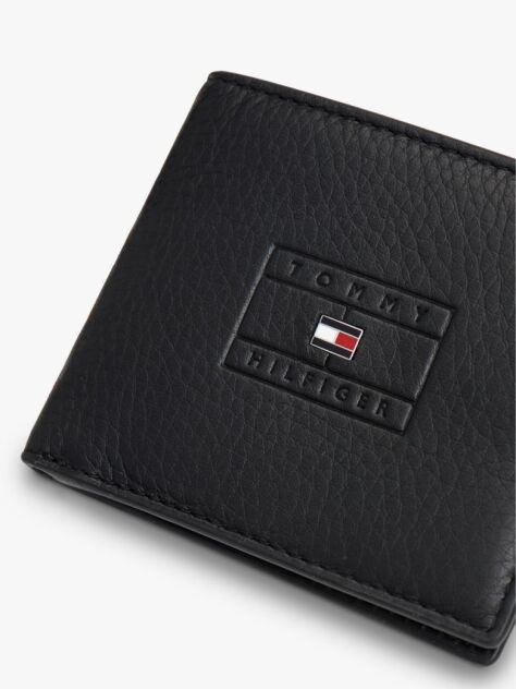 Negru Portofel Bifold Casual Din Piele  Barbati