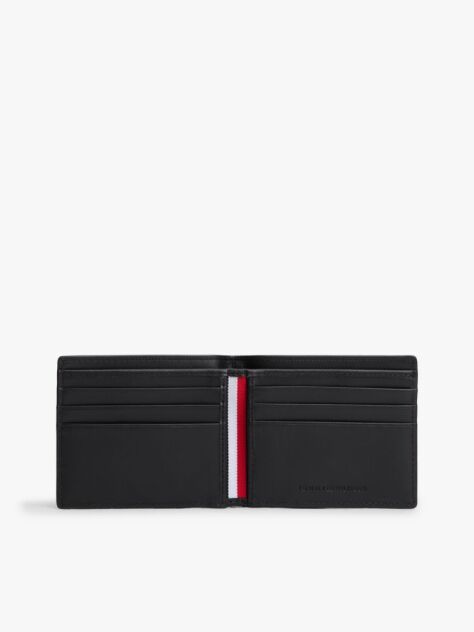 Negru Portofel Bifold Casual Din Piele  Barbati