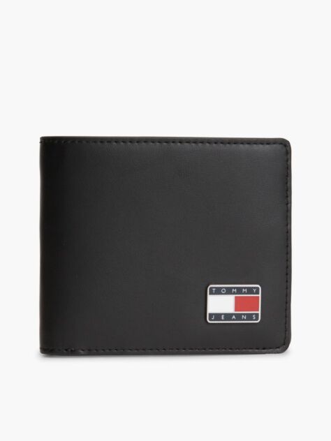 Negru Portofel Din Piele Bifold  Barbati