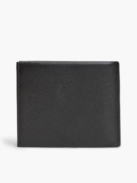 Negru Corporate Portofel Din Piele Bifold Pentru Carduri Si Monede  Barbati