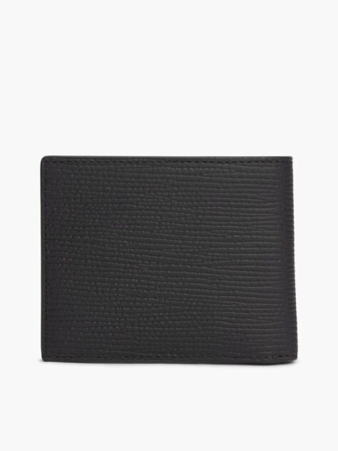 Negru TH Business Portofel Pentru Carduri Si Monede Bifold   Barbati