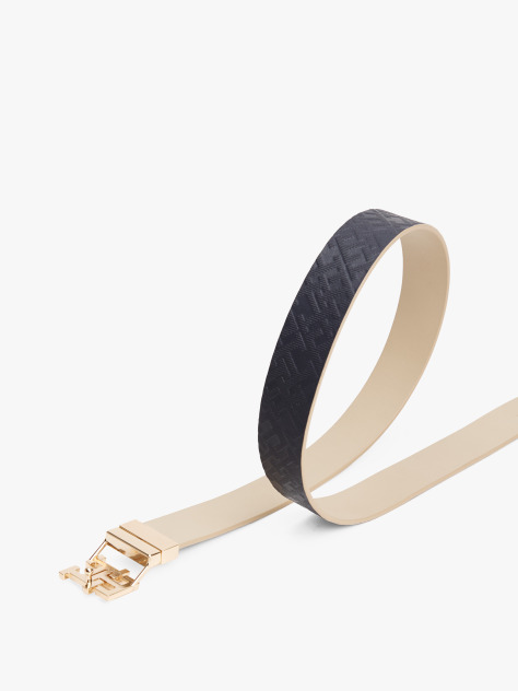 Multi Curea Din Piele Reversibila Cu Monograma Th  Femei
