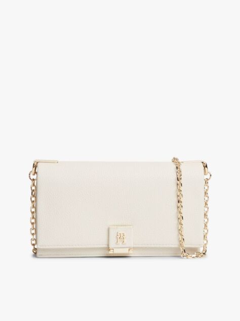 Bej Geanta Crossbody Cu Monograma Th  Femei