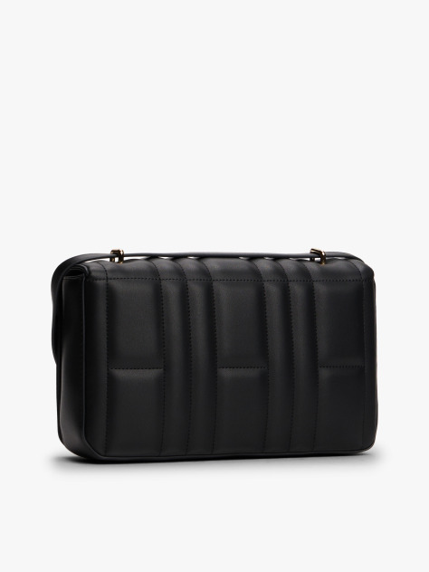 Negru Geanta Crossbody Matlasata Cu Monograma TH  Femei