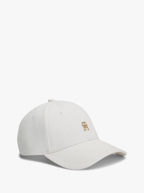 Alb Sapca Baseball Chic Cu Monograma TH  Femei