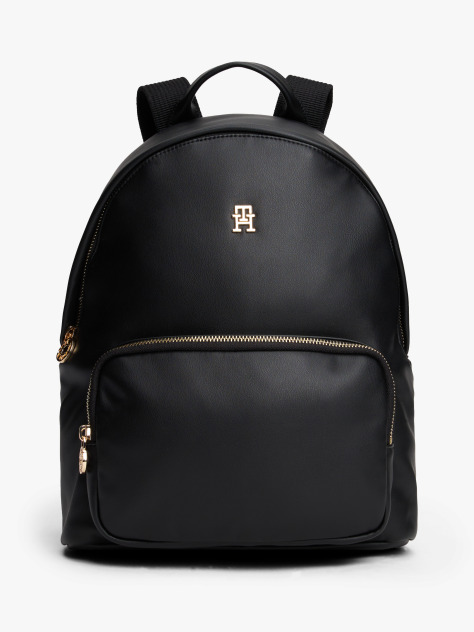 Negru Rucsac TH Monogram Dome  Femei