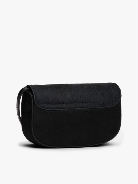 Negru Geanta Crossbody Din Piele  Femei