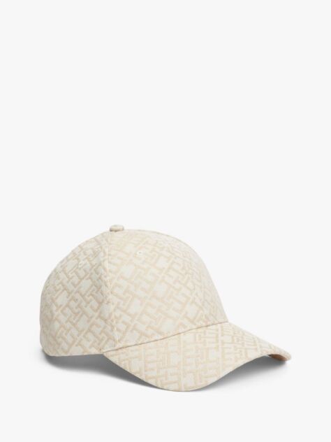Bej TH Monogram Sapca De Baseball  Femei
