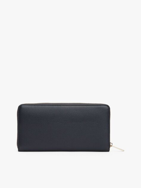 Blue TH Flag Large Zip-Around Wallet  Women