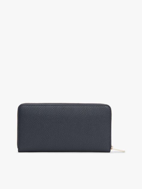 Blue Hilfiger Icon Signature Portofel Cu Fermoar   Femei