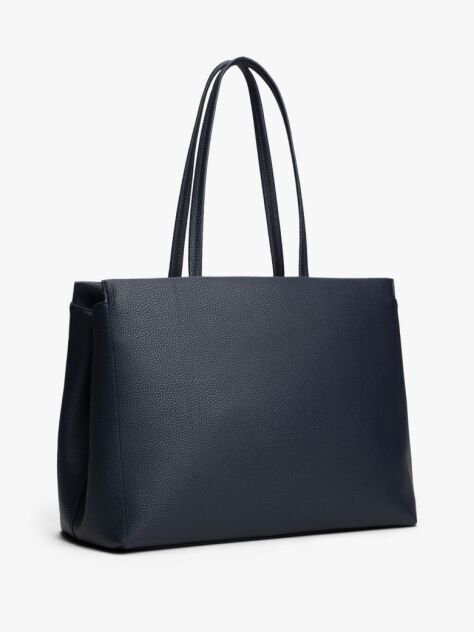 Blue Signature Tape Tote  Women