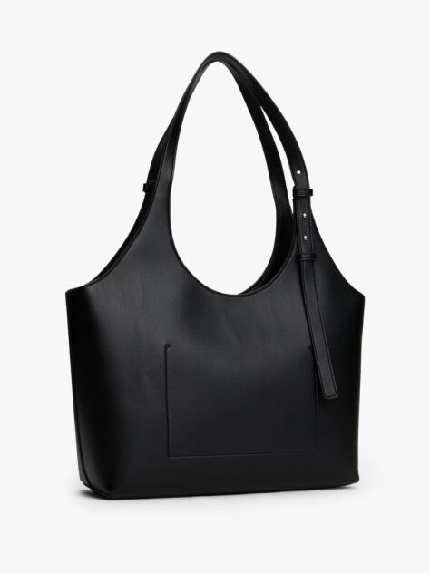 Black TH Logo Tote  Women
