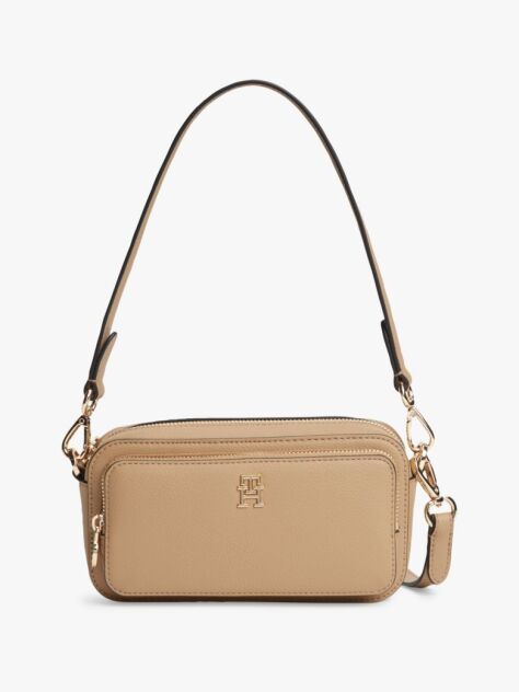 Brown TH Monogram Crossbody Camera Bag  Women