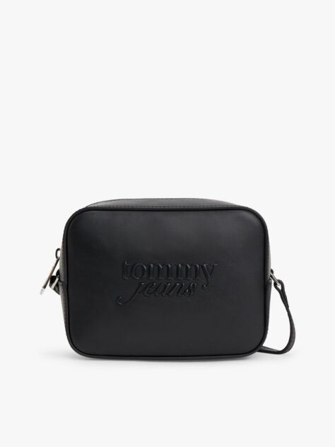 Negru Geanta Essential Crossbody Camera Cu Logo  Femei