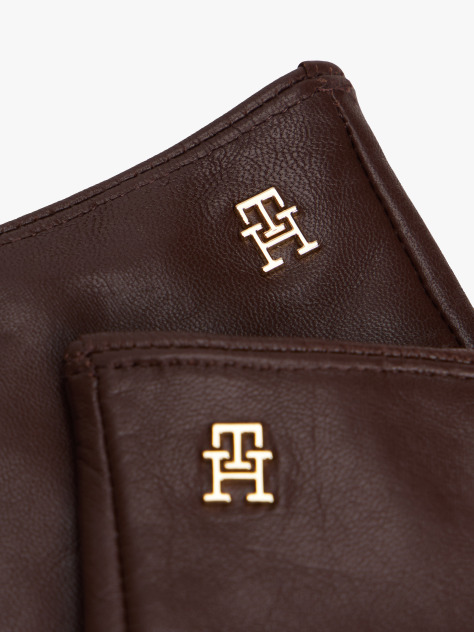 Maro Manusi Din Piele Cu Placa Chic TH Monogram  Femei