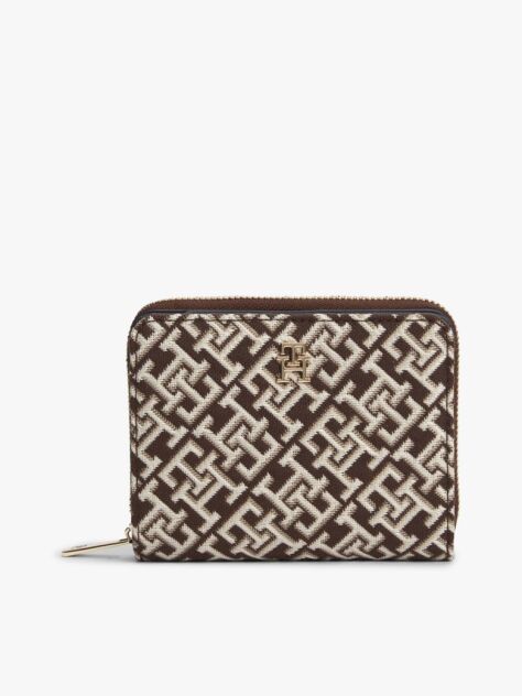 Multi Portofel Hilfiger Icon Jacquard Cu Monograma TH  Femei