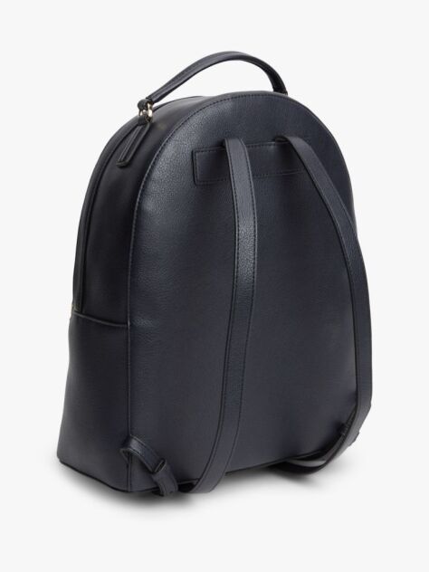 Blue Rucsac Signature Cu Finisaj Pebble Grain  Femei