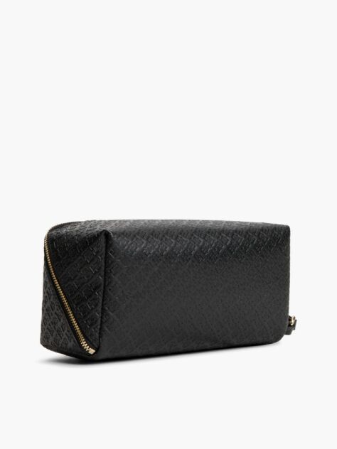 Negru Trusa De Toaleta Cu Imprimeu Hilfiger Icon   Femei