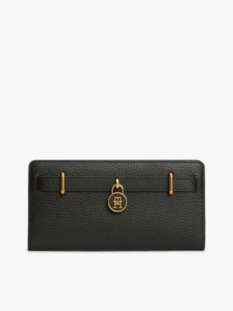 Negru Portofel The American Icon Bifold Din Piele  Femei