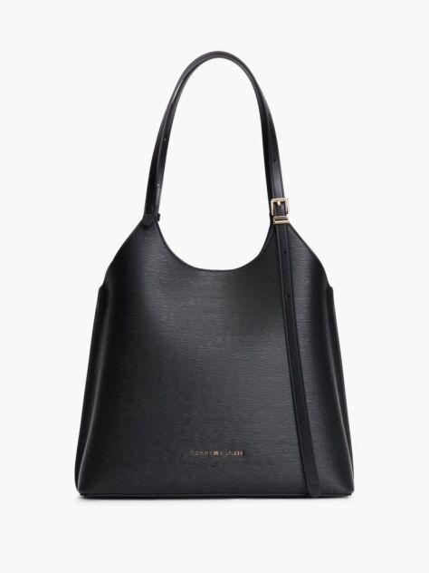 Negru Geanta Tote Modern Cu Textura  Femei