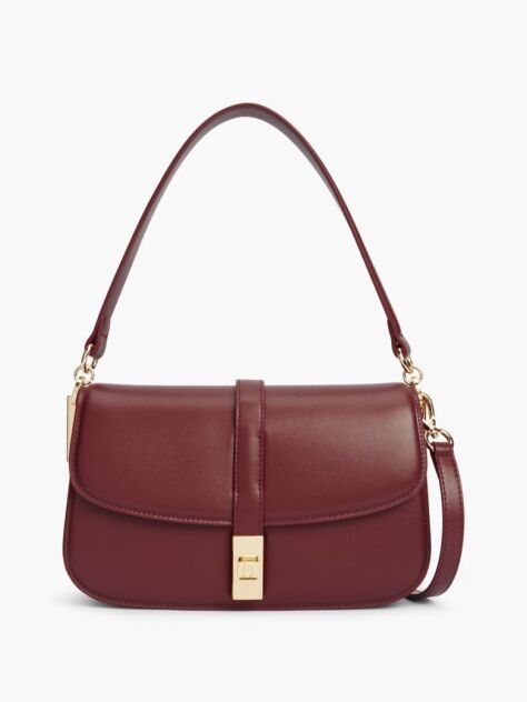 Rosu Geanta Crossbody Convertibila  Femei