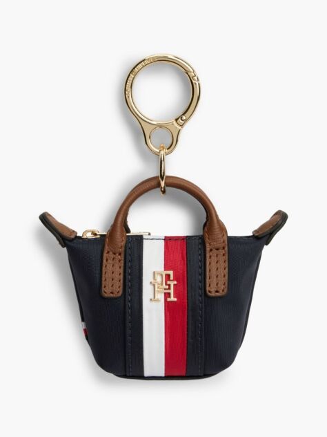 Blue Logo Tote Bag Charm  Women
