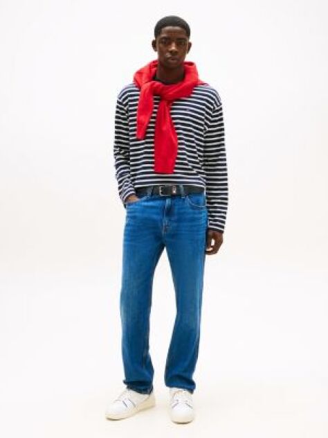 Denim Jeans Ryan Regular Fit Drepti Decolorati  Barbati