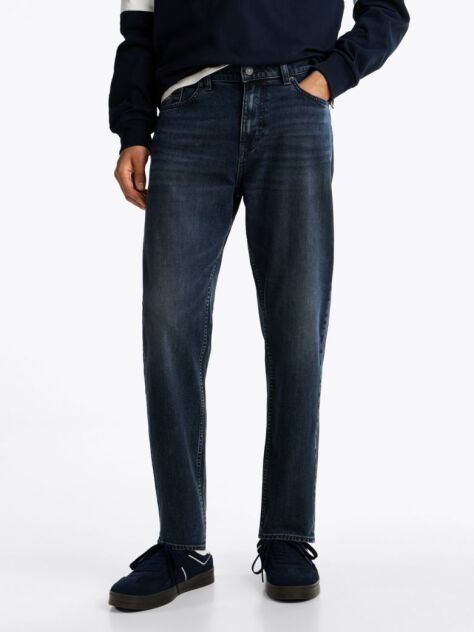 Denim Isaac Relaxed Tapered Leg Jeans  Men