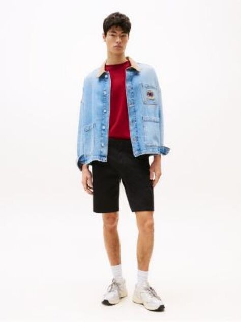 Black Scanton Slim Chino Shorts  Men