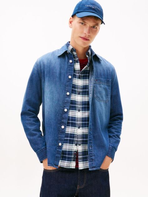 Denim Denim Regular Fit Shirt  Men