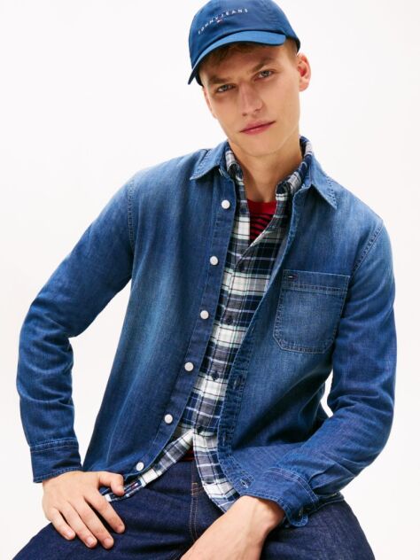 Denim Denim Regular Fit Shirt  Men