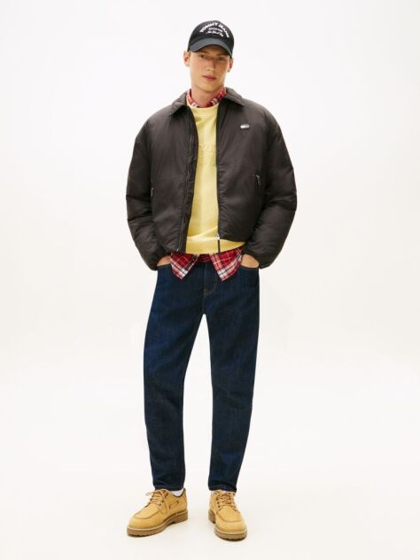Denim Blugi Austin Slim Cu Croiala Tapered  Barbati