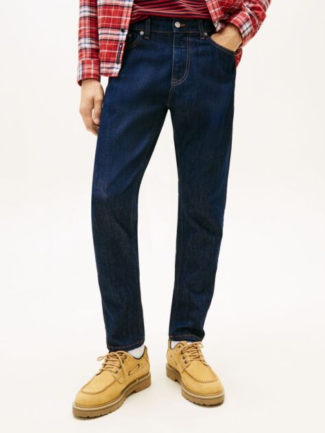 Denim Blugi Austin Slim Cu Croiala Tapered  Barbati