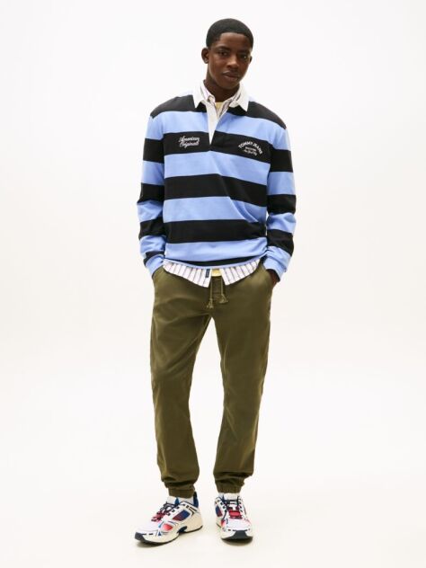 Verde Scanton Pantaloni Din Panza  Barbati