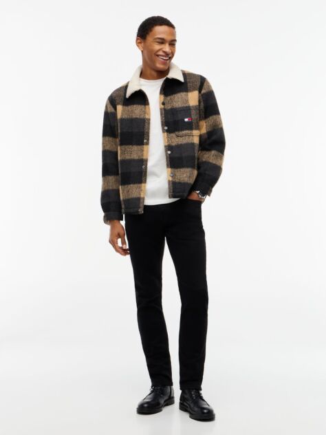 Denim Scanton Slim Black Jeans  Men