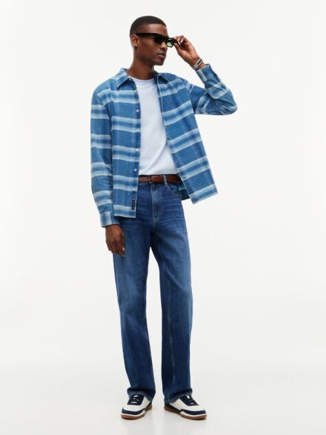 Multi Regular Fit Pattern Dobby Corduroy Shirt  Men
