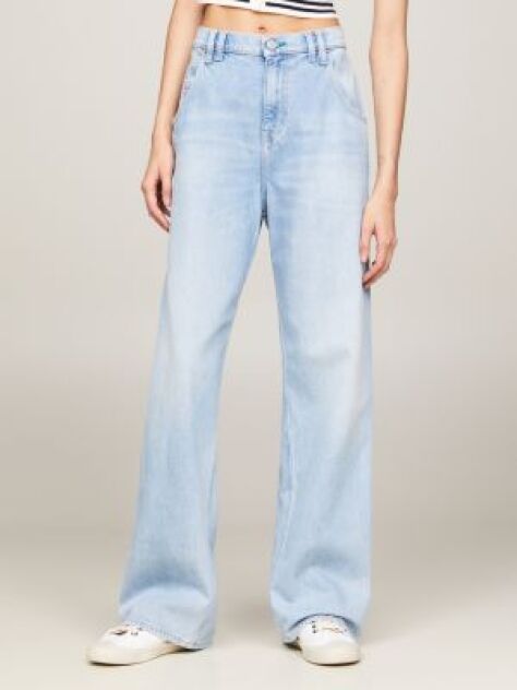 Denim Jeans Mom Fit Cu Talie Joasa Classics Daisy  Femei
