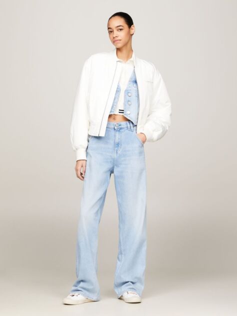 Denim Jeans Mom Fit Cu Talie Joasa Classics Daisy  Femei