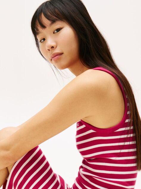 Multi Ribbed Midi Slim Bodycon Dress  Women