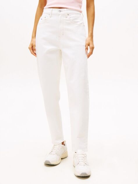 Denim Light Wash Ultra High Rise Mom Jeans  Women